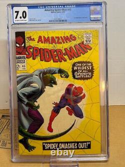 Amazing Spider-Man #45, CGC 7.0, Silver Age Marvel Comic (1967)