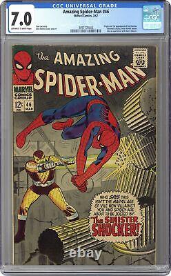 Amazing Spider-Man #46 CGC 7.0 1967 3897770006 1st app. Shocker