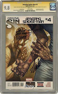 Amazing Spider-Man #4A Ramos CGC 9.8 SS Stan Lee 2014 1325242002 1st Silk