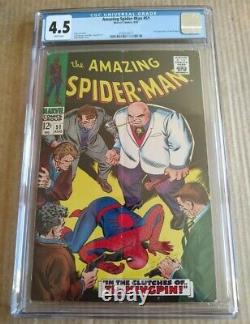 Amazing Spider-Man 51 CGC 4.5 White Pages! 1st Kingpin Cover 2nd app. Marvel