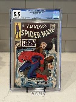 Amazing Spider-Man 52 CGC 5.5 Kingpin! Stan Lee & John Romita Sr