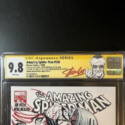 Amazing Spider-Man #606 Triple Sign & Sketch Stan Lee, J Scott Campbell CGC 9.8