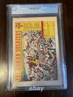 Amazing Spider-Man #62 CGC 9.0 White Pages! Medusa Appearance Stan Lee/Romita