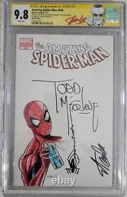 Amazing Spider-Man #648 CGC 9.8 Stan Lee Todd Mcfarlane comic book Rare