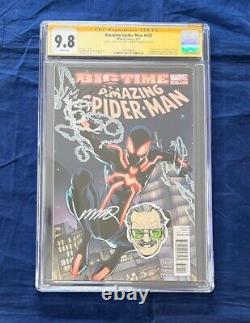 Amazing Spider-Man #650 CGC 9.8 Signed 2x by Ramos & Sketch of Stan Lee! Only 10