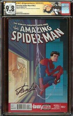 Amazing Spider-Man #700.2 CGC 9.8, Signed Stan Lee's 91st Birthday! 2014