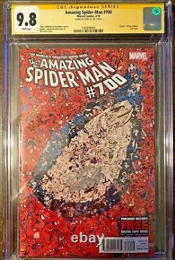 Amazing Spider-Man #700 A Collage Cover CGC SS 9.8 Signed STAN The Man LEE