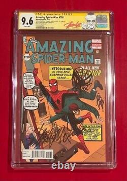 Amazing Spider-Man 700 CGC 9.6 Signed Full Name & Sketch by Stan Lee on 94 B-Day