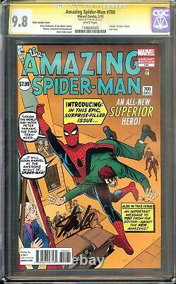 Amazing Spider-Man #700 CGC 9.8 CGC SS Stan Lee 1200 Ditko Variant Marvel 2013