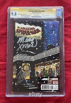 Amazing Spider-Man #700 CGC SS 9.8 Signed by Stan Lee & Inscribed Merry Xmas