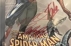 Amazing Spider-Man 700 & Superior Spider-Man 1 CGC 9.8 Signed-Stan Lee, Campbell