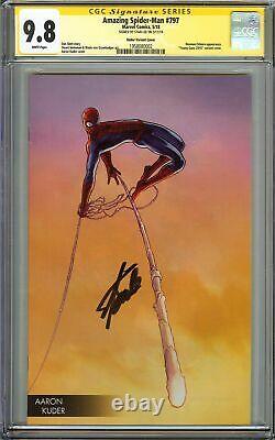 Amazing Spider-Man #797 CGC 9.8 SS STAN LEE Young Guns Aaron Kuder Variant Cover