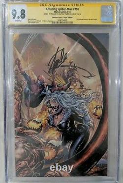 Amazing Spider-Man #798 1st Red Goblin SIGNED by Stan Lee/Kirkham CGC SS 9.8