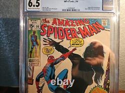 Amazing Spider-Man #86, CGC 6.5, 1st App of the Black Widow. Stan Lee