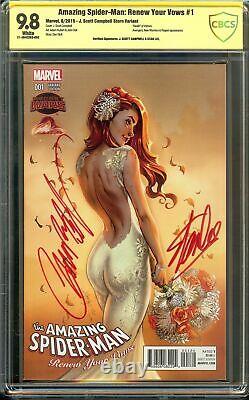 Amazing Spider-Man Renew Your Vows #1 CBCS 9.8 SS Stan Lee & Campbell Not CGC