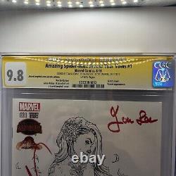Amazing Spider-Man Renew Your Vows 1 CGC 9.8 Signed- Stan & Joanie Lee, Campbell