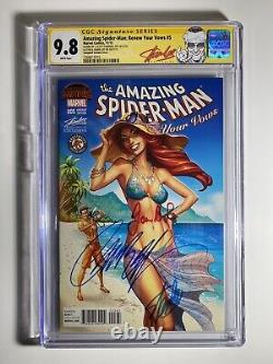 Amazing Spider-Man Renew Your Vows #5 CGC 9.8 3X SIGNED JOAN STAN CAMPBELL