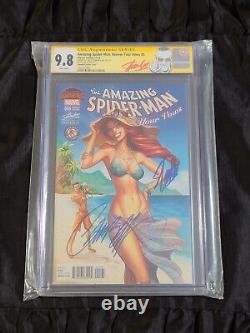 Amazing Spider-Man Renew Your Vows #5 CGC 9.8 Campbell Variant SIGNED Stan Lee