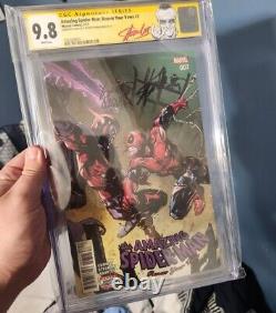 Amazing Spider-Man Renew Your Vows #7 signed- Stan Lee and Ryan Stegman CGC 9.8