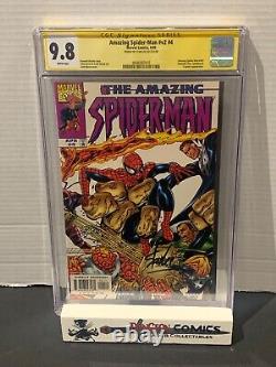 Amazing Spider-Man Vol 2 # 4 Cover A CGC 9.8 1999 SS Stan Lee GC36
