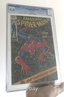Amazing Spider-man #100 CGC 4.0 ANNIVERSARY ISSUE Spiderman 1971 Stan Lee Romita
