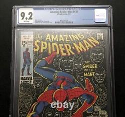 Amazing Spider-man #100 Cgc 9.2 Wp Anniversary Issue Stan Lee Marvel Comics 1971