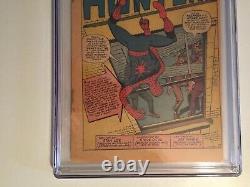 Amazing Spider-man 15 CGC PG (1st Page only) Signed by Stan Lee