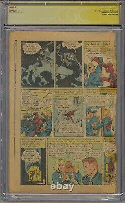Amazing Spider-man #1 Cgc Ss Signed Stan Lee 1st Chameleon J Jonah Jameson
