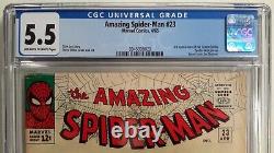 Amazing Spider-man #23 Cgc 5.51965 Marvel3rd Green Goblinstan Lees Ditko