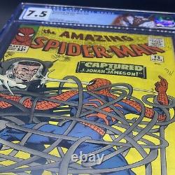 Amazing Spider-man #25 Cgc 7.5 1965 Marvel1st App. Mary Janestan Leeditko