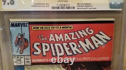 Amazing Spider-man #306 Cgc 9.8 Ss Stan Lee Mcfarlane Michelinie Black Cat