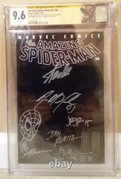 Amazing Spider-man #36 Cgc 9.6 5x Ss Stan Lee John Romita Sr/jr Hanna Sketch
