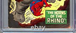 Amazing Spider-man #41 Cgc 0.5 First Rhino App Stan Lee John Romita Art 1966