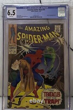 Amazing Spider-man #54 CGC 6.5 White Pages
