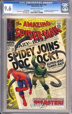 Amazing Spider-man #56 Cgc 9.6 Doc Oct Stan Lee Romita 2nd Highest