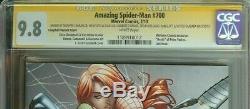 Amazing Spider-man #700 Cgc 9.8 Ss Signed Stan Lee Ramos + Others Midtown