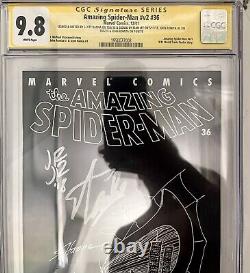 Amazing Spider-man V2 #36 CGC 9.8 SS Stan Lee, Plus More NewsStand RARE