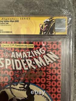 Amazing Spiderman #300 Cgc 9.4 SS Signed Stan Lee In Gold Venom Label