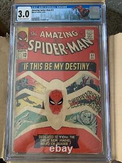 Amazing Spiderman #31 CGC 3.0 Marvel 1965 Stan Lee 1st Appearance of Gwen Stacy