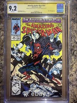 Amazing Spiderman #322 CGC SS Signed By Stan Lee And Todd McFarlane