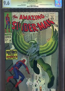Amazing Spiderman #48 CGC 9.6 Signed by Stan Lee /John Romita