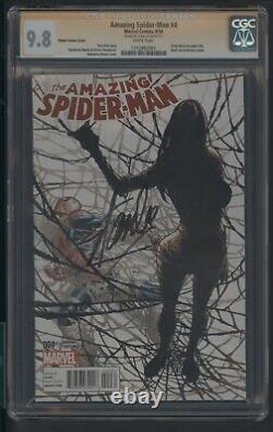 Amazing Spiderman 4 Cgc 9.8 9/14 Cindy Moon Becomes Silk Ss Stan Lee Variant