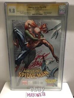 Amazing Spiderman #700 & Superior Spiderman #1 CGC 9.8 SIGNED BY STAN LEE, ETC