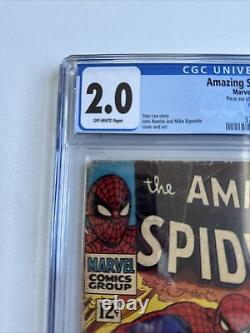 CGC 2.0 Amazing Spider-Man #40 Origin Geen Goblin