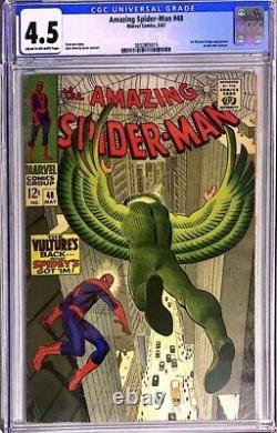 CGC AMAZING SPIDER-MAN #48 1967 Marvel Comics CGC 4.5 VG+