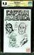 Captain America 1 Cgc 9.8 Ss 3x Sketch Joe Simon Bellman Sinnott Signed Stan Lee