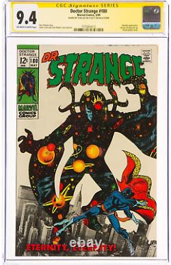 Doctor Strange 180 CGC 9.4 1969 NM SS Signed STAN LEE APP ETERNITY 1ST L@@K