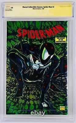 Marvel Collectible Classics Spider-Man #2 CGC 9.8 Stan Lee & McFarlane Signed