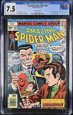 Marvel Comics Amazing Spider-Man #169 CGC 7.5 Stan Lee Cameo Frank Miller Letter