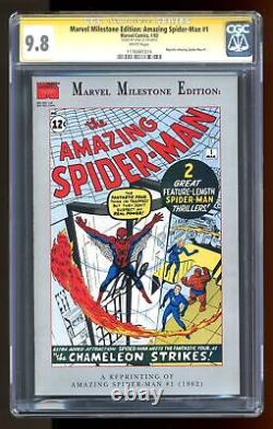 Marvel Milestone Edition Amazing Spider-Man #1A CGC 9.8 SS Stan Lee 1176991014